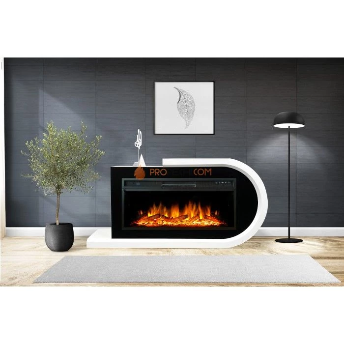Портал Royal Flame Basel 60 L - Белый с черным
