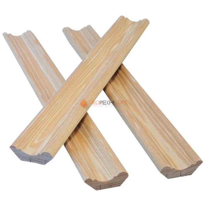 Плинтус липа (14х45мм) длина 2,1м