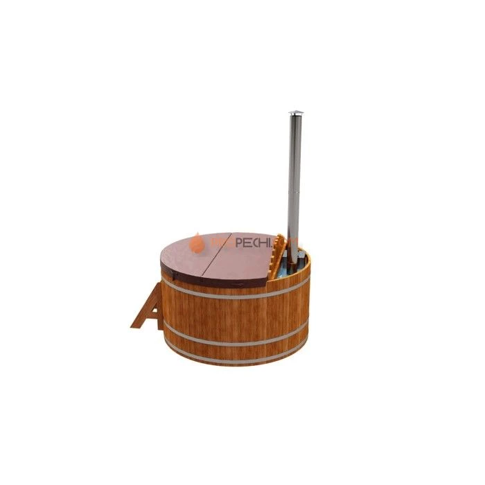 Термо-крышка для купели BentWood - D - 2,10 коричневая