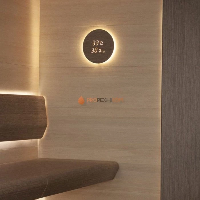 Термометр-гигрометр и таймер для сауны Cariitti Aspectu (под кело)