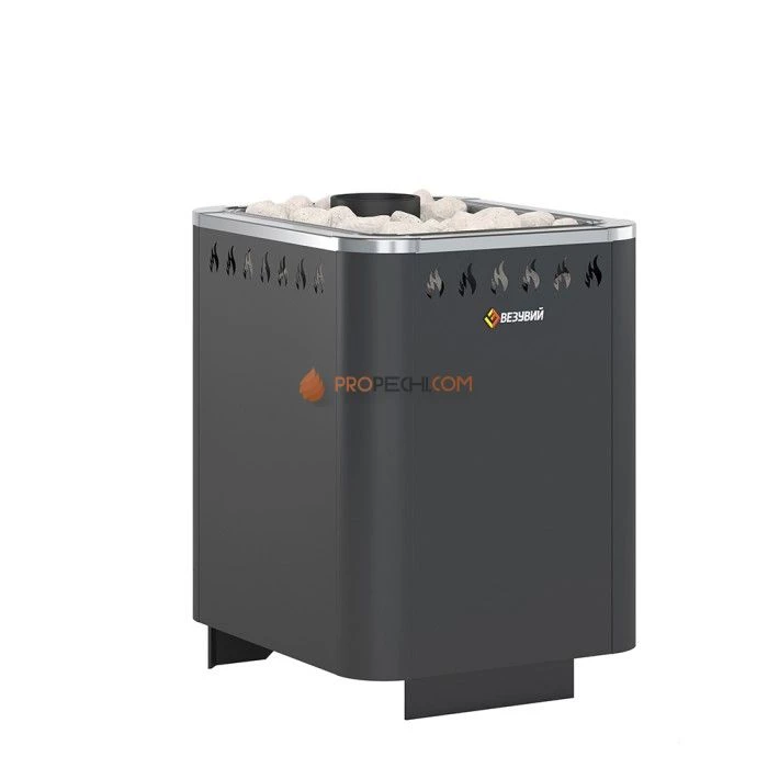 Дровяная печь для бани Везувий Русичъ Антрацит 12 (ДТ-3) (б/в)