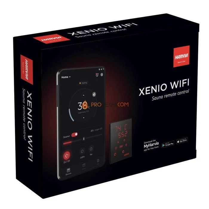 Панель управления Harvia Xenio WIFI с дверным контактом