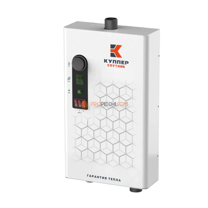 Электрический отопительный котел Теплодар Куппер Спутник-6 (2.0) белый