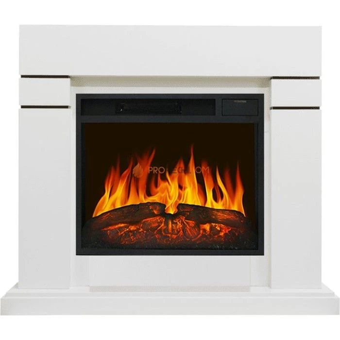 Каминокомплект Royal Flame Lindos - Алебастр (Высота 915 мм) с Электрическим очагом Royal Flame Vision 23 LED FX