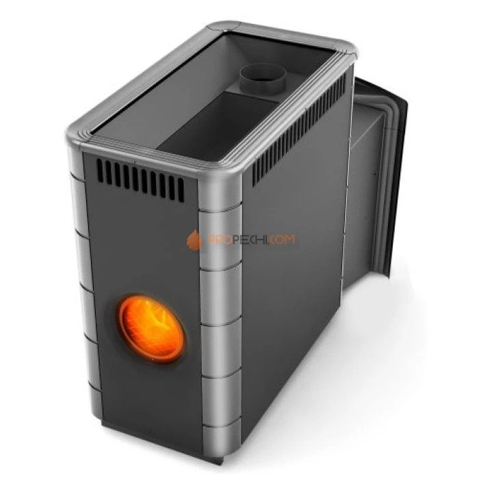 Печь для бани Аврора XXL Inox Термофор Аврора XXL Inox Витра Иллюминатор антрацит НВ