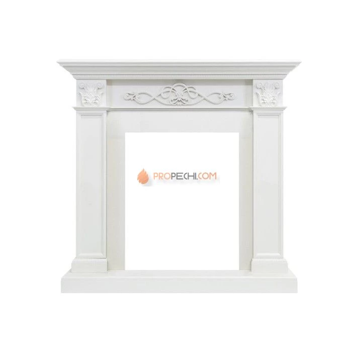 Каминокомплект Dimplex Verona - Белый дуб с очагом Brookline Black