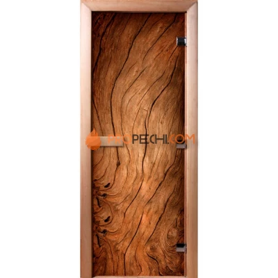 Дверь для бани DoorWood Фотопечать А052, 2000x800 мм