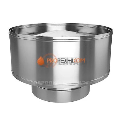 Дефлектор 100, нерж. 439 (0,5), П