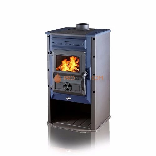 Печь-камин Tim Sistem Magic Stove голубая