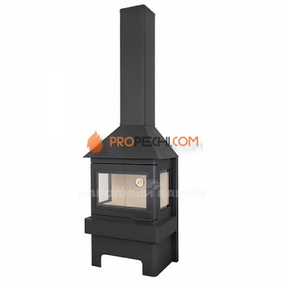 Камин Бавария Прага 3 стекла