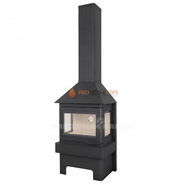 Камин Бавария Прага 3 стекла