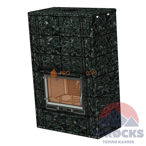 Каминная облицовка Pirocks Осло (пироксенит)
