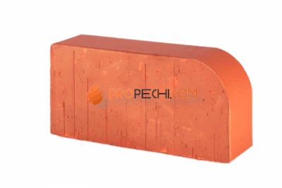 Кирпич печной фигурный Lode полнотелый М500 красный