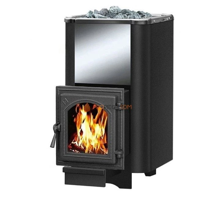 Чугунная печь для бани Везувий Сенсация 28 Антрацит (270)