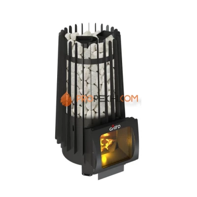 Дровяная печь для бани Grill’D Cometa 180 Vega Short Window Max