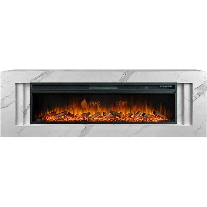 Каминокомплект Royal Flame Line 60 SFT White Marble (Разборный) - Белый мрамор с очагом Vision 60 LOG LED