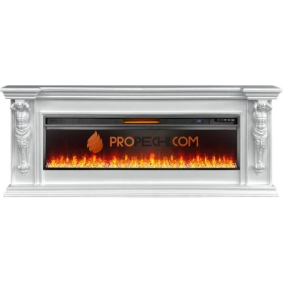 Каминокомплект Royal Flame Sparta 60 - Белый с очагом Vision 60 LED