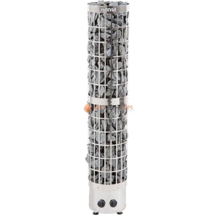 Электрическая печь Harvia Cilindro PC66 Steel (со встроенным пультом)