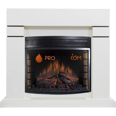 Каминокомплект Royal Flame Lindos - Белый с очагом Dioramic 28 LED FX