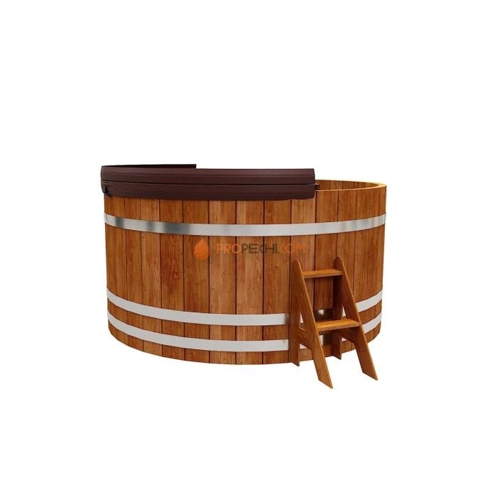Термо-крышка для купели BentWood - D - 2,10 коричневая