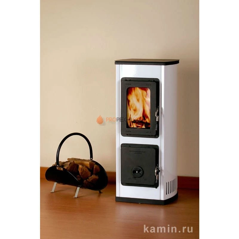 Печь-камин Thorma Milano II, termoplate, белый
