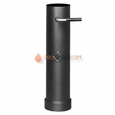 Везувий Шибер чугунный поворотный L-500 мм D=115-120 мм