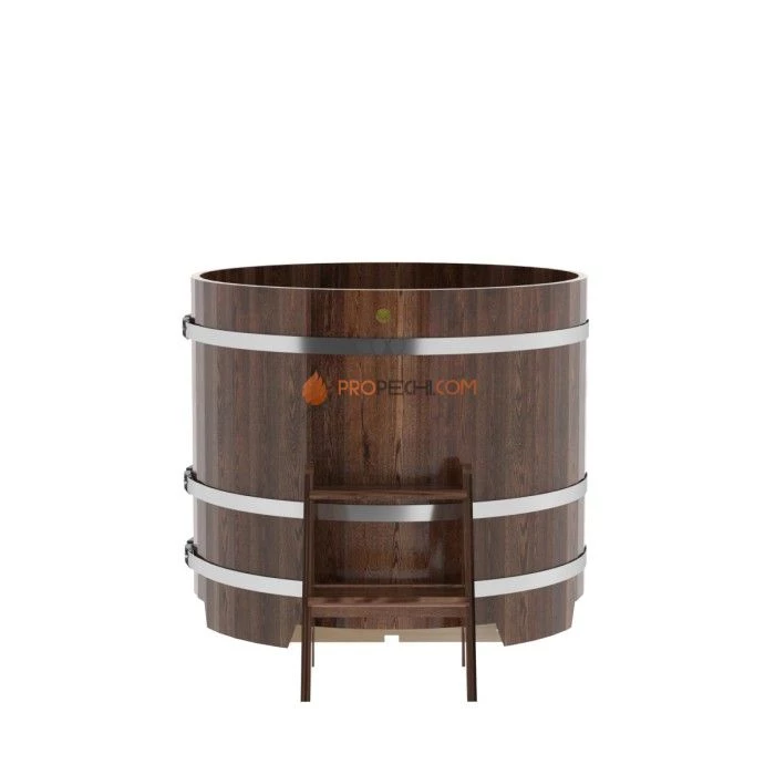 Купель BentWood круглая из мореной лиственницы d=1,17