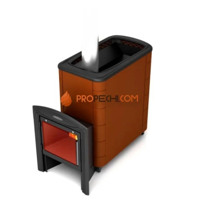 Печь для бани Термофор Тунгуска XXL 2013 Inox Витра терракота