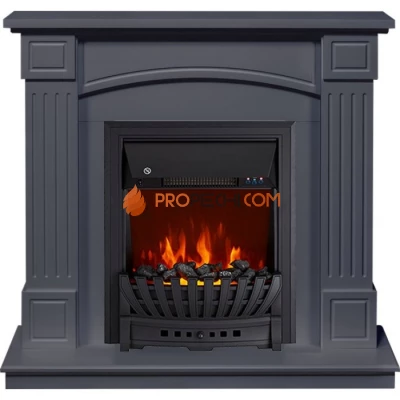 Каминокомплект Royal Flame Boston - Серый графит (Высота 925см) с очагом Aspen Black
