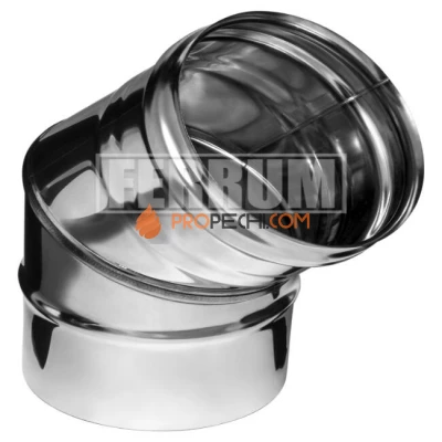 Колено угол 135°, толщина 0,5 мм, Ø110