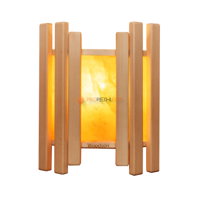 Абажур Woodson Trio с гималайской солью, липа