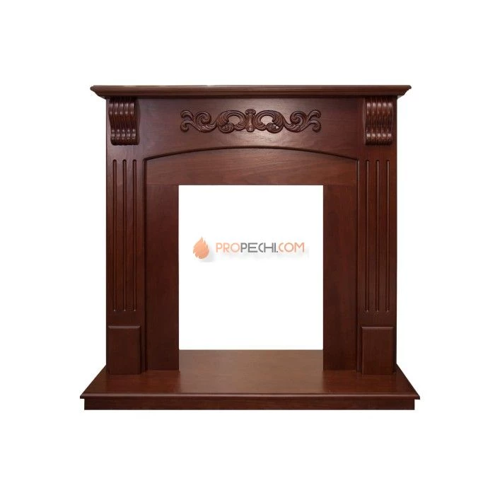Каминокомплект Royal Flame Sorrento угловой - Орех с очагом Fobos FX Black