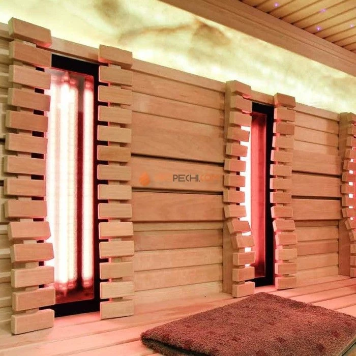 Спинка для инфра-нагревателя Sentiotec 500 Вт, эргономичная, светлое дерево