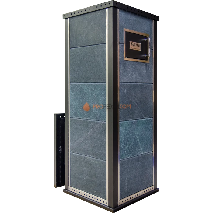 Газовая печь для бани Klover 35-RV 310S ( Серпентинит )