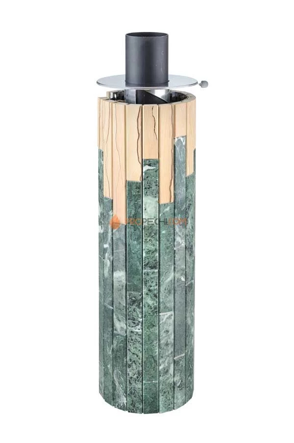 Дымоход-экономайзер Ферингер Ламель Окаменевшее дерево + Змеевик