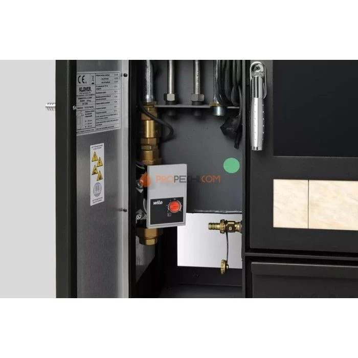 Отопительно-варочная печь Klover Термокухня (rosso madrid)