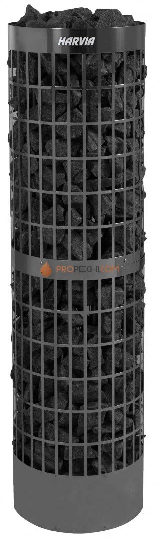 Электрическая печь HARVIA Cilindro Pro PC100E/135E без пульта черный
