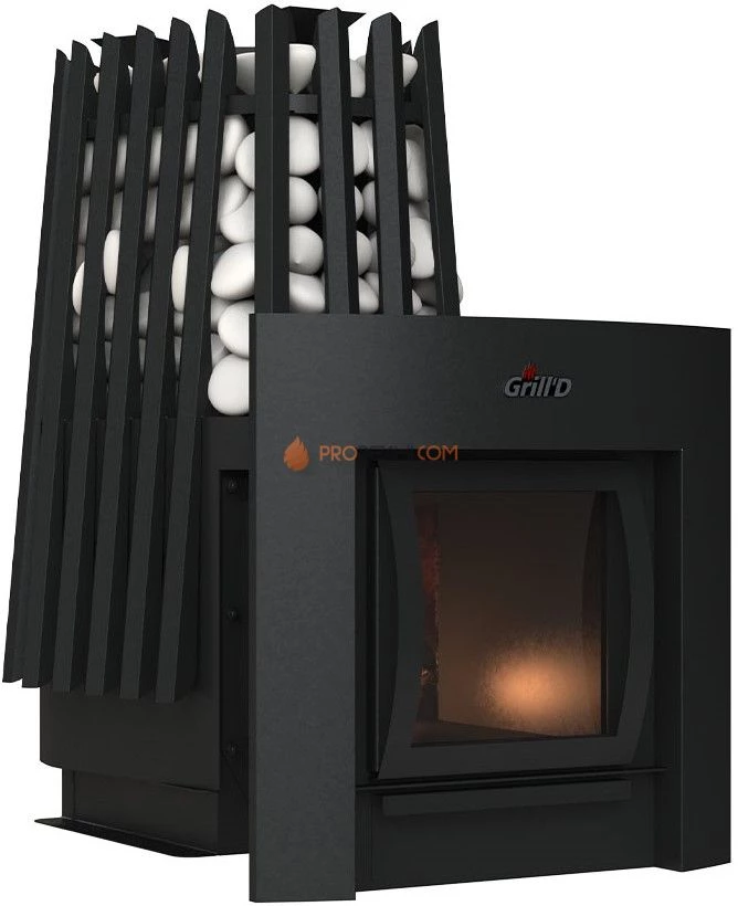 Банная печь Grill'D Cometa Vega 350 Window Max