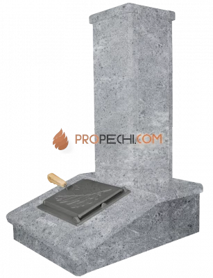 Облицовка на трубу Президент Талькомагнезит Гефест ЗК 25 130х790, 3 яруса, под шибер