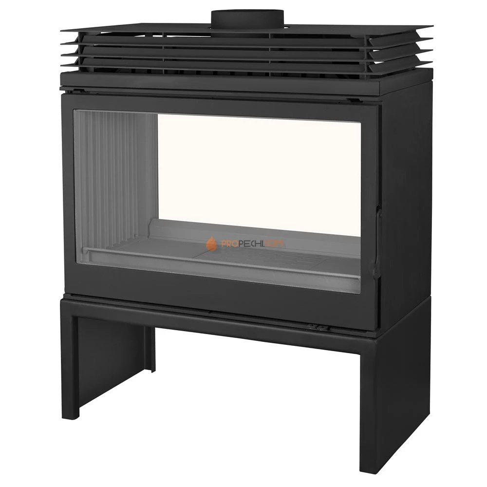 Печь-камин Liseo Castiron LCI 9 GDF Stove, двусторонняя
