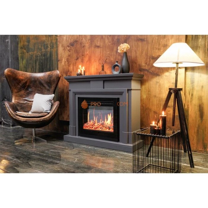 Каминокомплект Royal Flame Coventry - Белый с Электрическим очагом Royal Flame Emerald 28