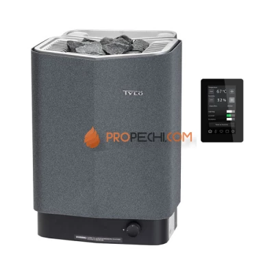 Электрическая печь Tylo Sense Combi 8 серого цвета + Пульт Elite