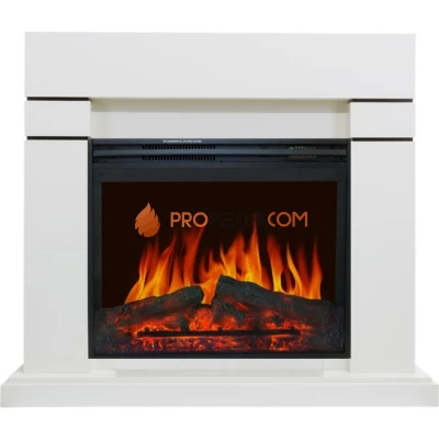 Каминокомплект Royal Flame Lindos - Белый с очагом Jupiter FX New