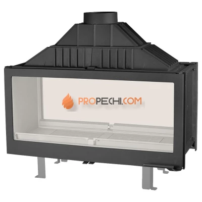 Каминная топка Liseo Castiron LCI 11 GDF двусторонняя