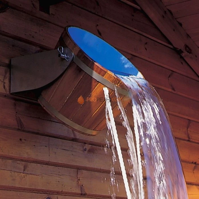 Обливное ведро Blumenberg 29л. Дерево камбала Уличное испол.