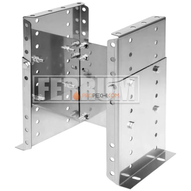 Опора напольная ,нержавеющая сталь AISI 430, Ø120*200