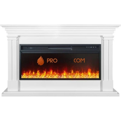 Каминокомплект Royal Flame Lyon - Белый ( Ширина 1440 мм) с очагом Vision 42 LED