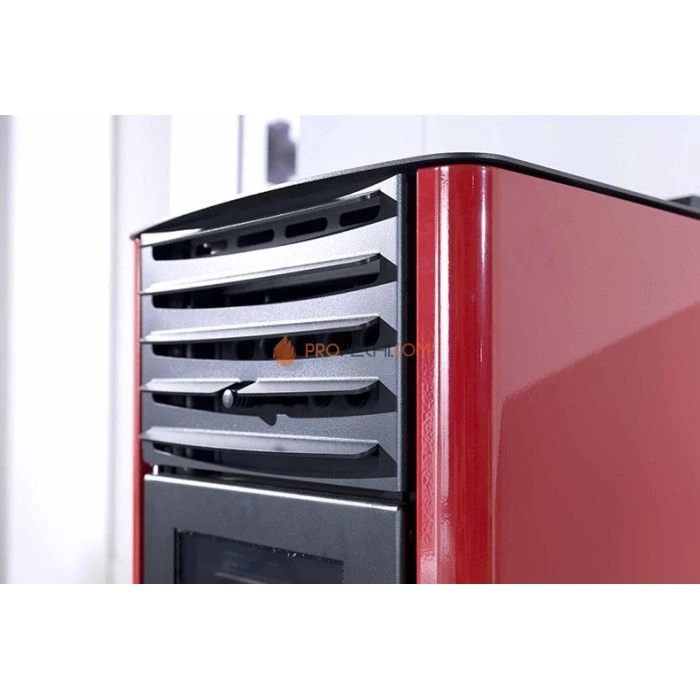 Отопительная печь Klover DEA ECO 8 (красный)