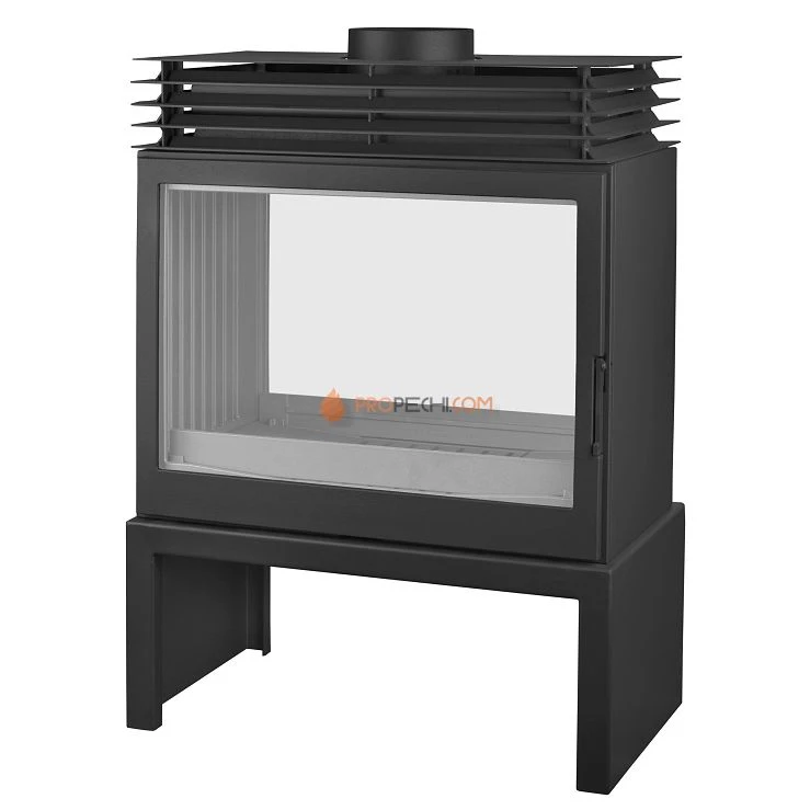 Печь-камин Liseo Castiron LCI 7 GDF Stove, двусторонняя