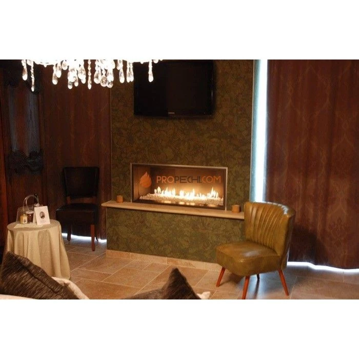 Газовая топка Vero Design Gala Стандарт (900x500 мм) D130/200 мм, горелка VLK burner